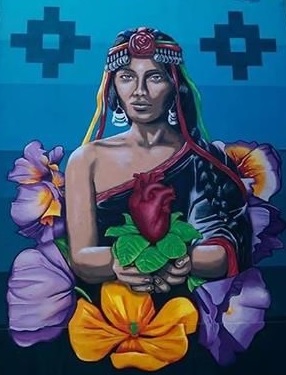 Mujer mapuche